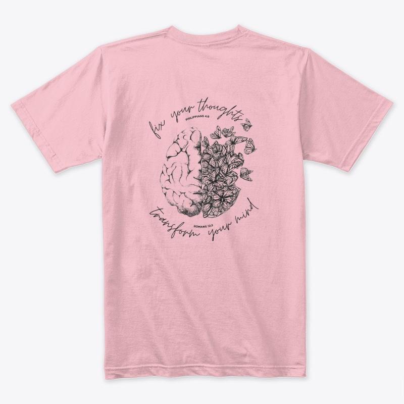 Transform Your Mind Tee (Pink)